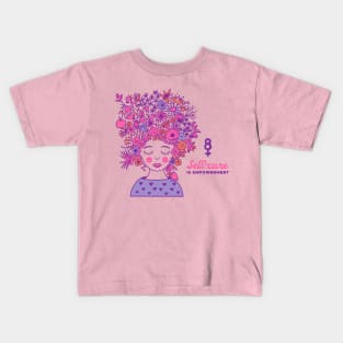 Self Care Is Empowerment Kids T-Shirt